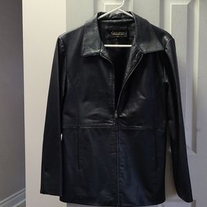 Ladies leather jacket